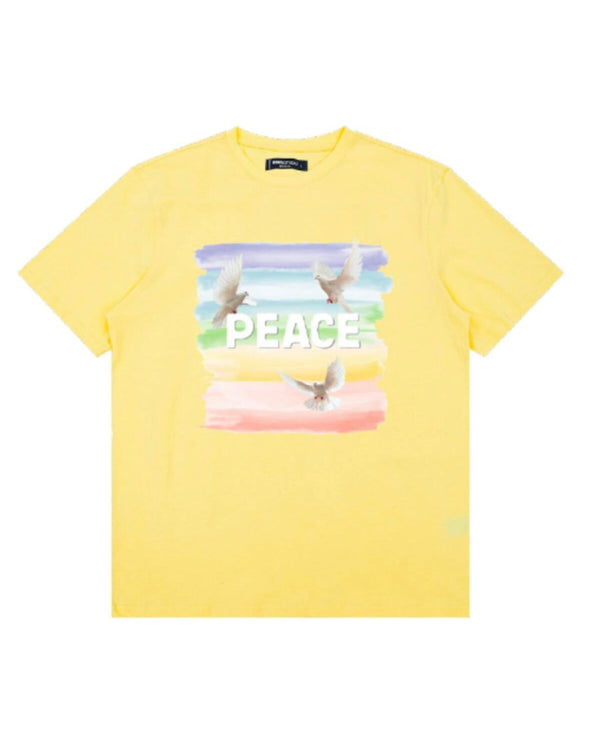Roku studio (pale yellow peace t-shirt)