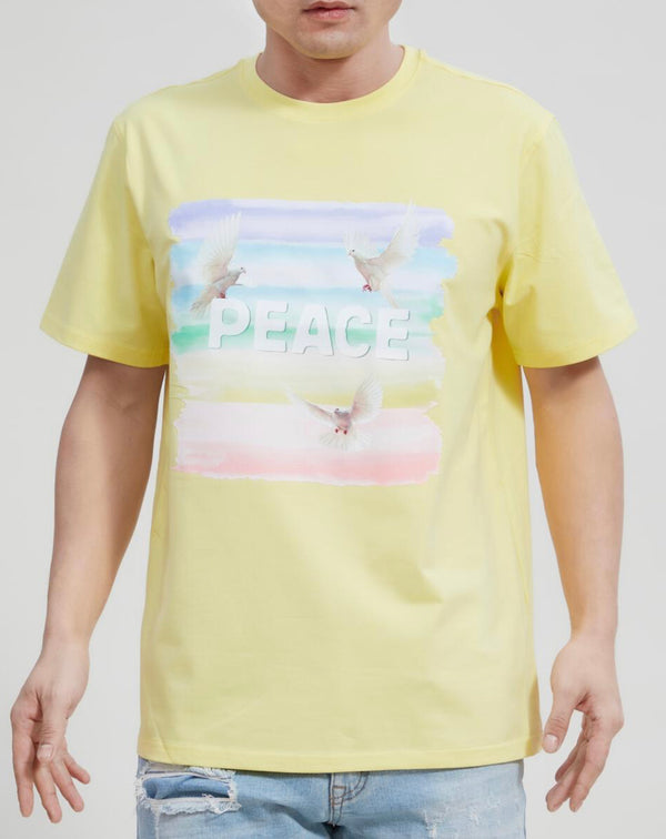 Roku studio (pale yellow peace t-shirt)