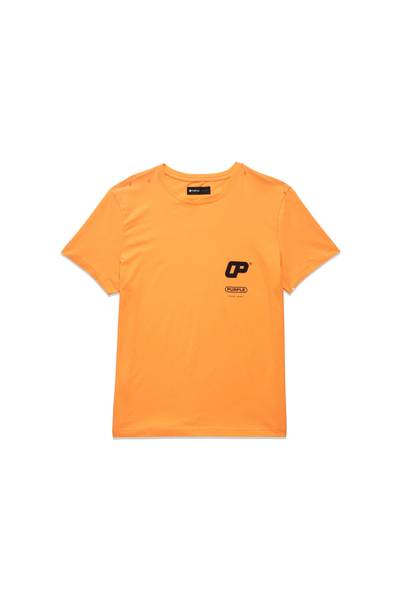 Purple brand (orange clean jersey short sleeve t-shirt)