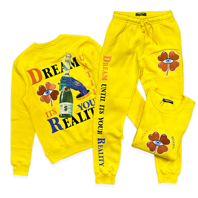 roku studio (yellow "dream jogging set)