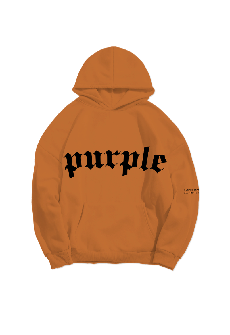 purple brand (marmalade french terry po Gothic arcgh hoodie)
