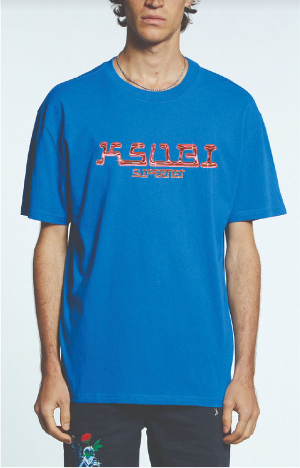 Ksubi (blue Supernet Biggie Ss Cobalt t-shirt)