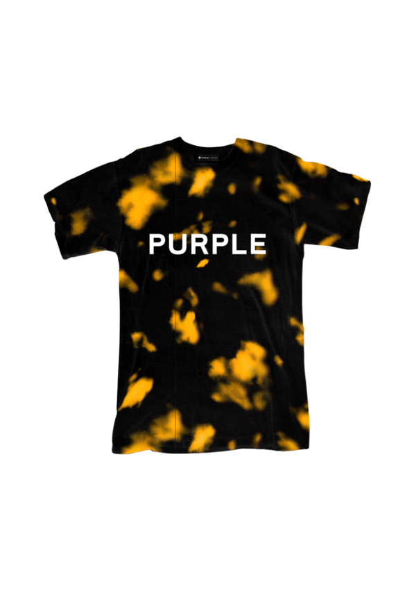 purple brand (black textured inside out beauty t-shirt)
