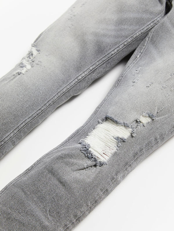 Artmeetschaos (grey cut jean)