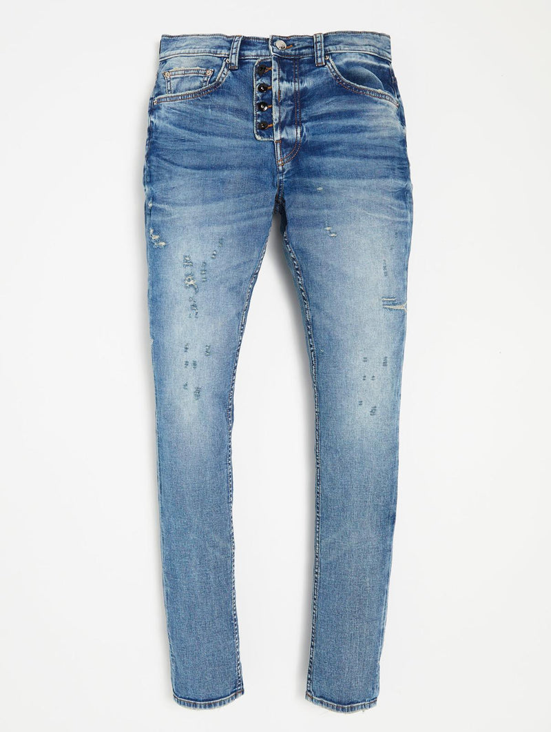 Artmeetschaos (medium wash jean)