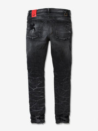 Artmeetschaos (grey/black wash jeans)