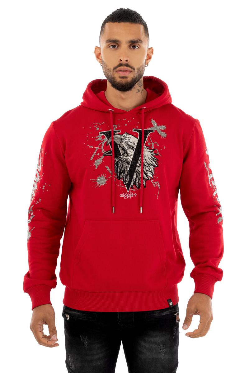 Avenue George (red eagle hoodie)