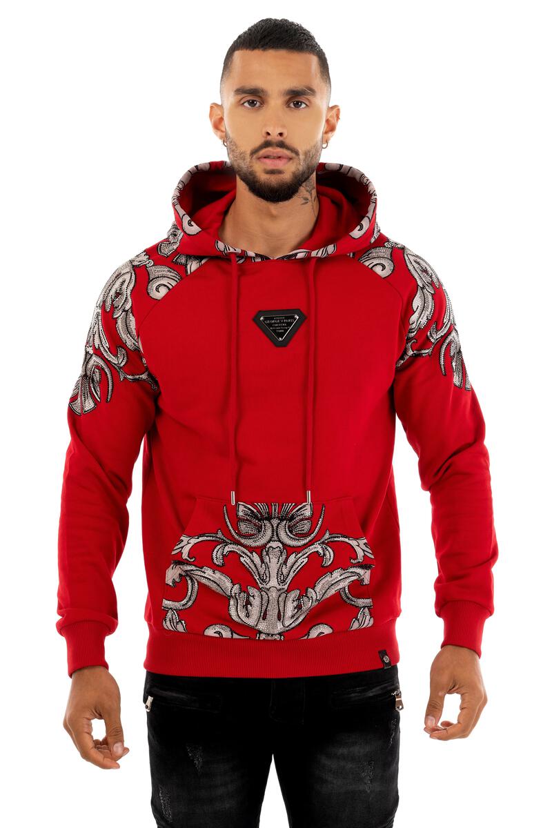 Avenue George (red "gv baroque hoodie)