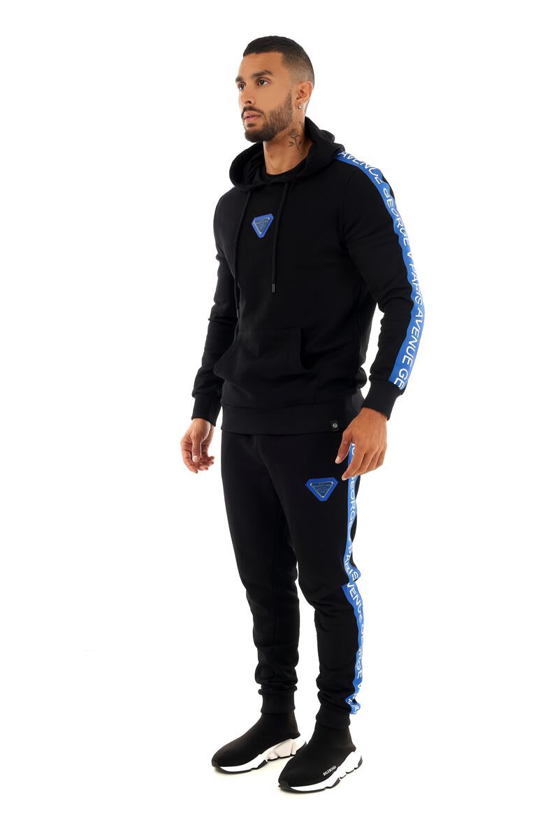 Avenue George (black/royal blue "sax jogging set)