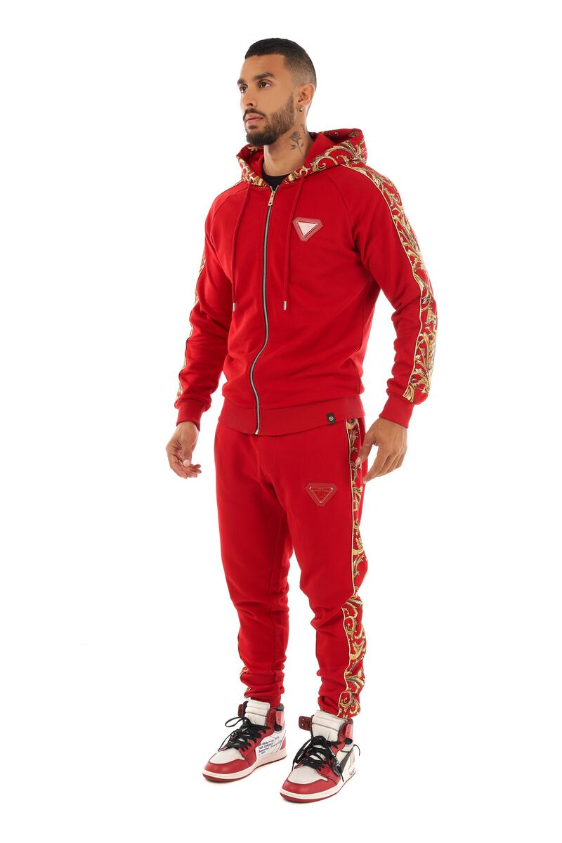 Avenue George (red/gold jogging set)