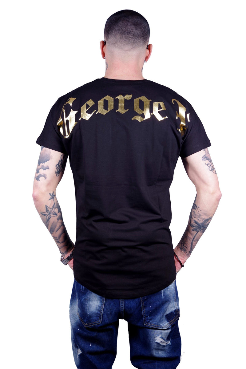 Avenue George (Black/Gold crewneck t-shirts)