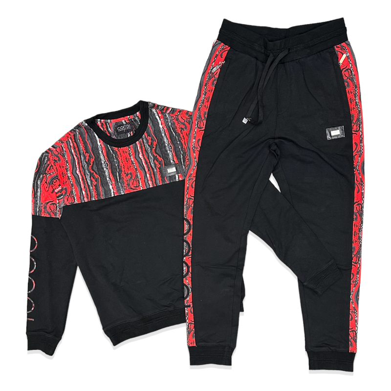 Coogi Australia (red classic jogging set)