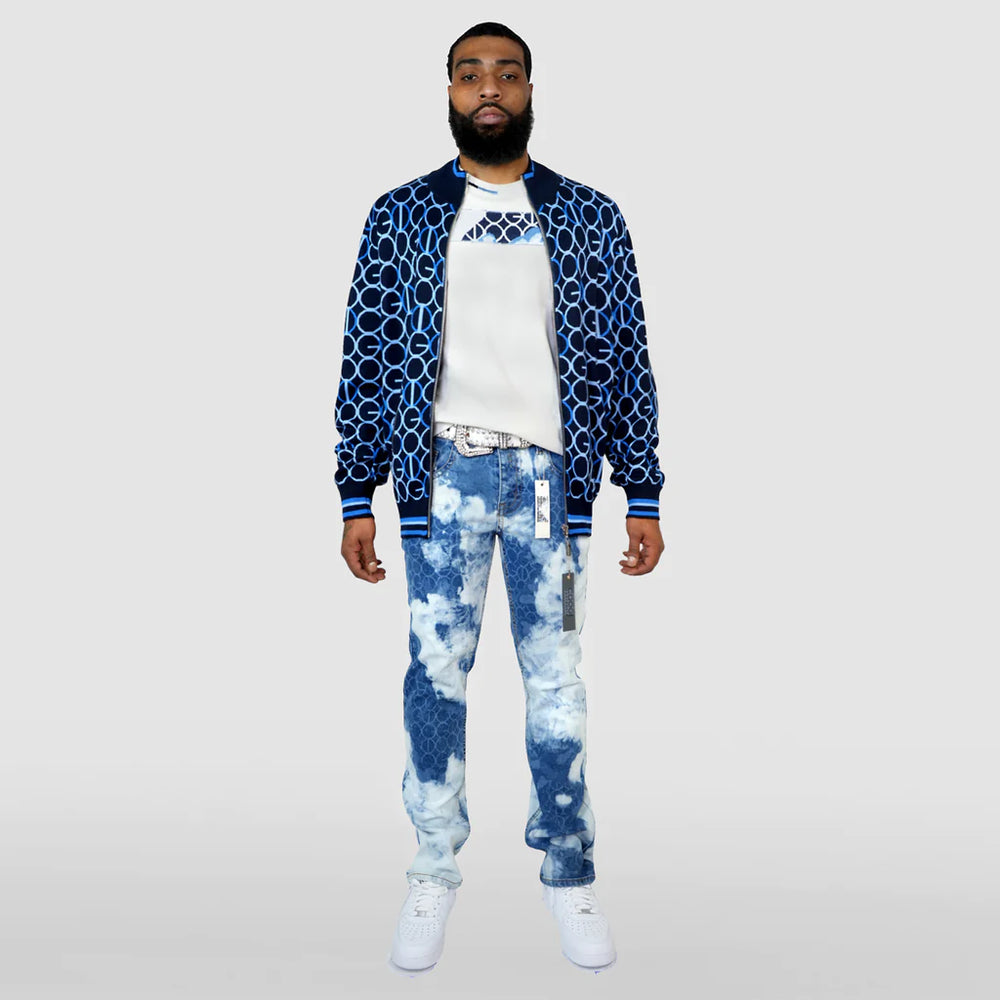COOGI クージー 総柄 3D コットン ニット セーター Australia製