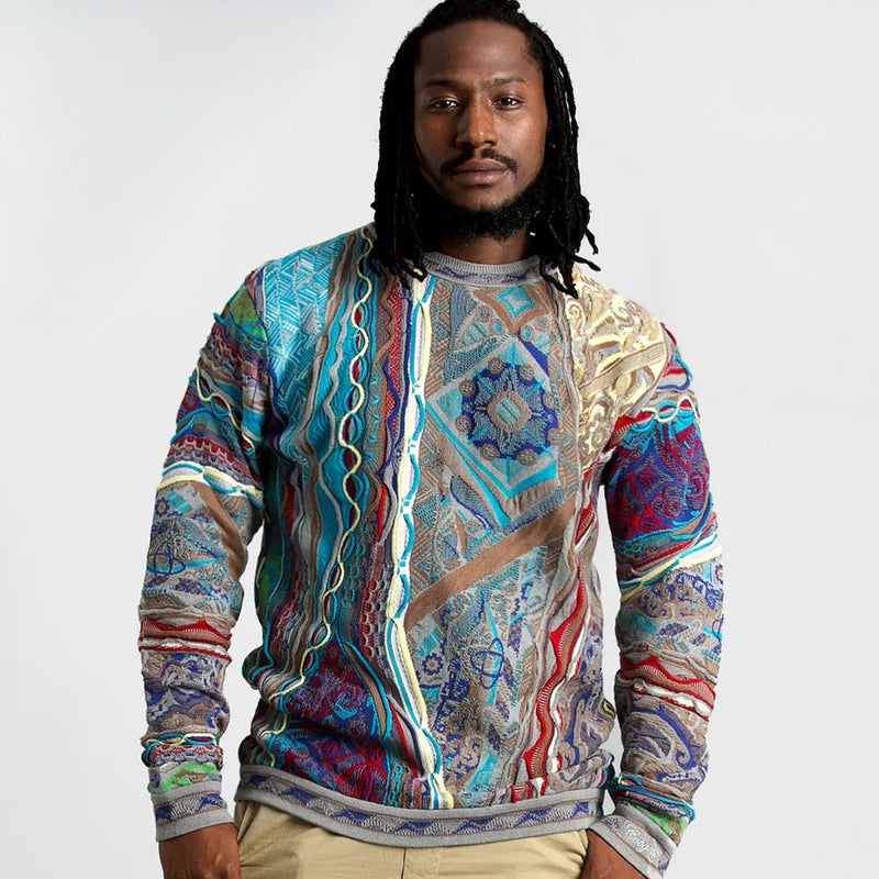 Coogi Australia (whirlwind crewneck sweater)