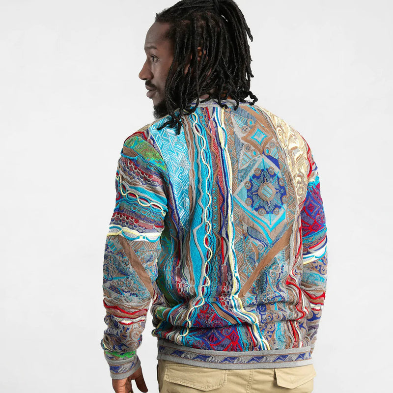 Coogi Australia (whirlwind crewneck sweater)