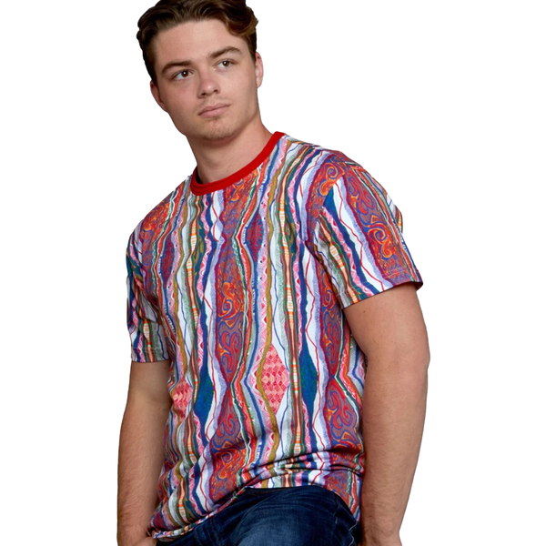 Coogi Australia (red all over t-shirt)