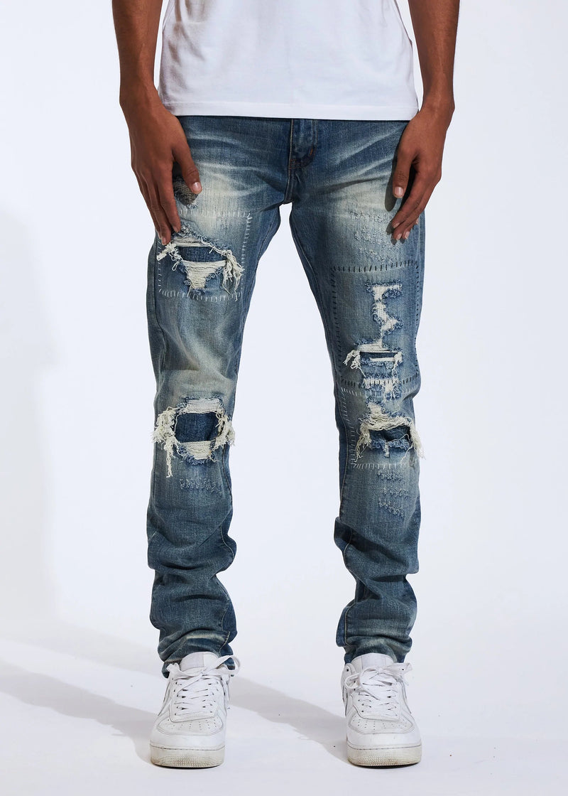 Crsyp denim (blue site cut jean -14)