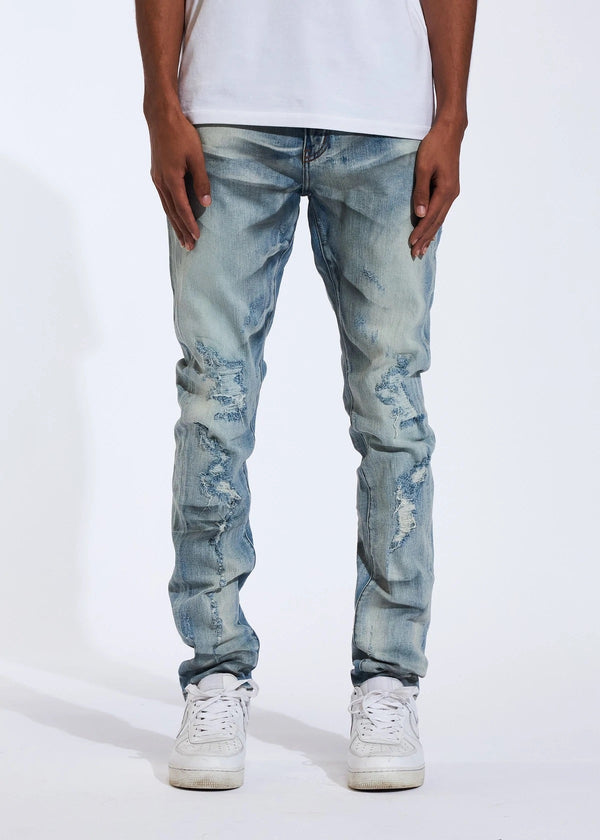 Crysp denim (blue Atlantic cut jean -3)