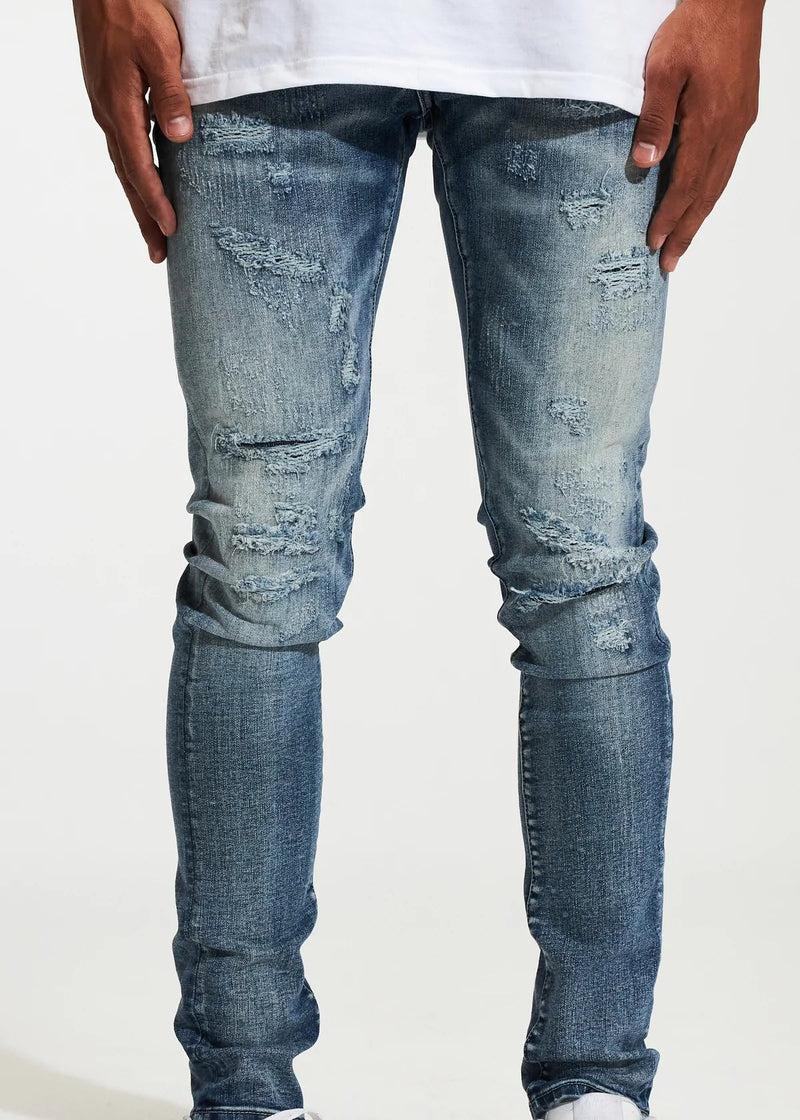 Crysp denim (blue Atlantic jean -121)