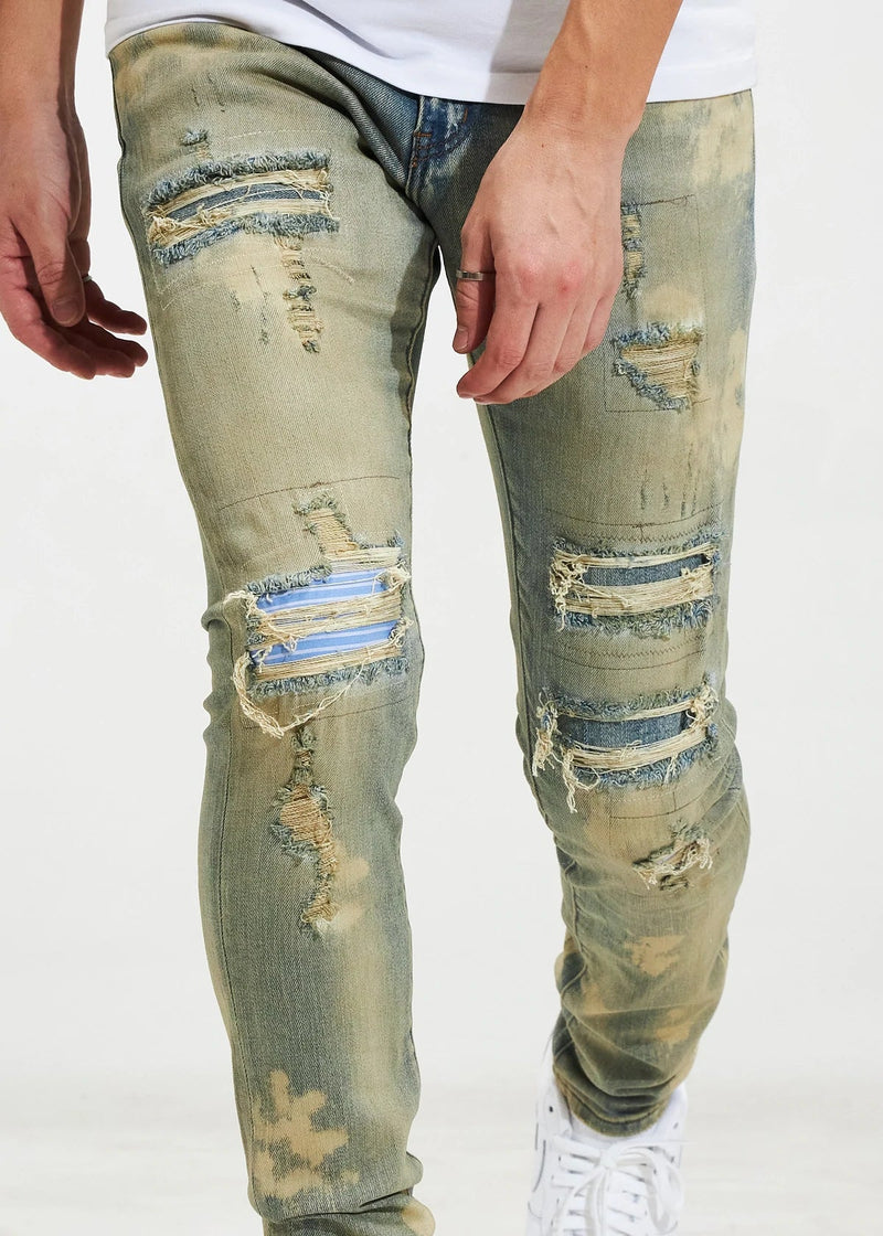 Crysp denim (blue kovo denim jean -126)