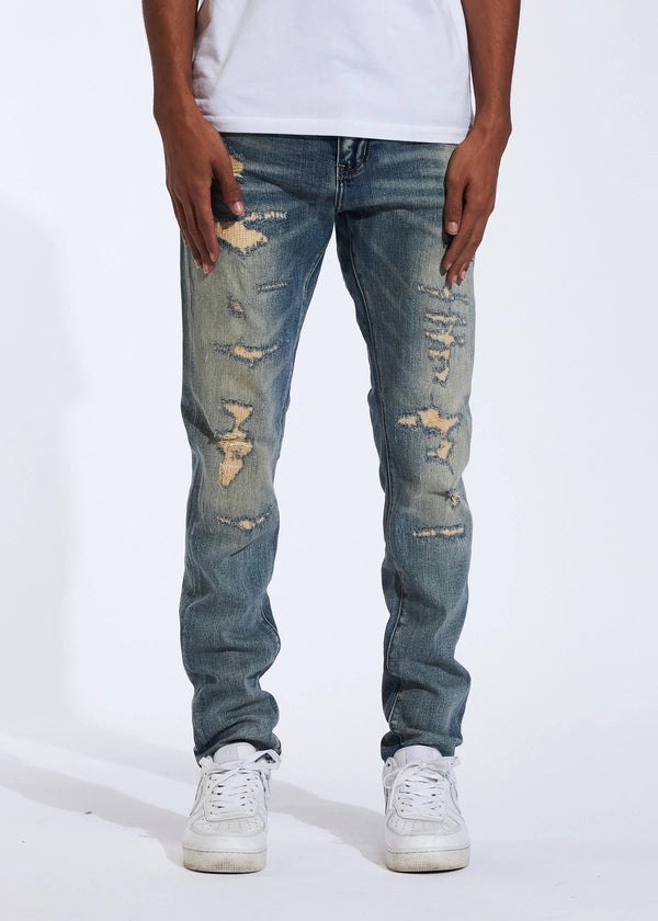 Crysp denim (blue sand Atlantic cut jean -22)