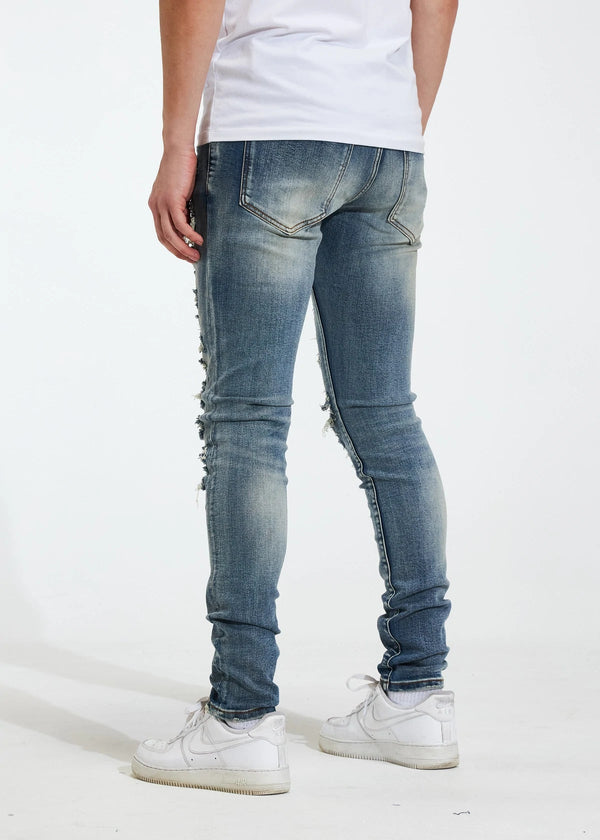 Crysp denim (blue stone wash archer jean -11)