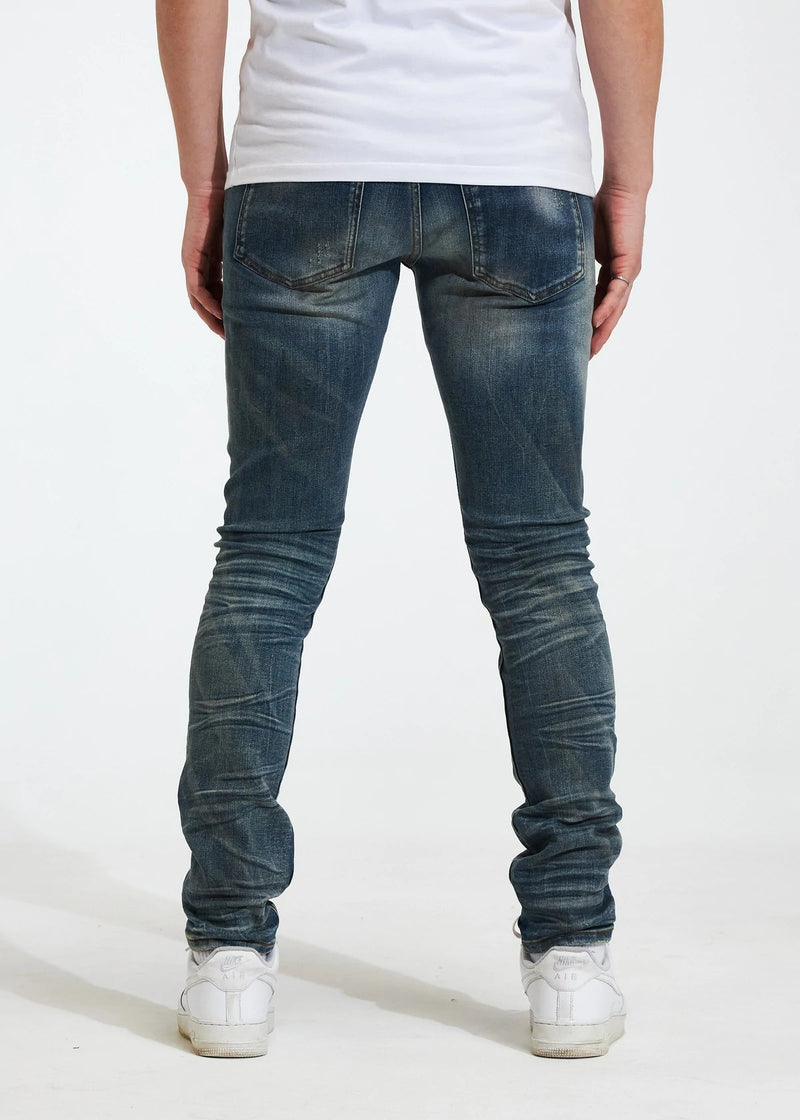 Crysp denim (blue wash scan jean -14)