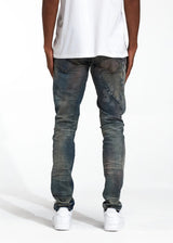 Crysp denim ( indigo sand Atlantic jean -105)