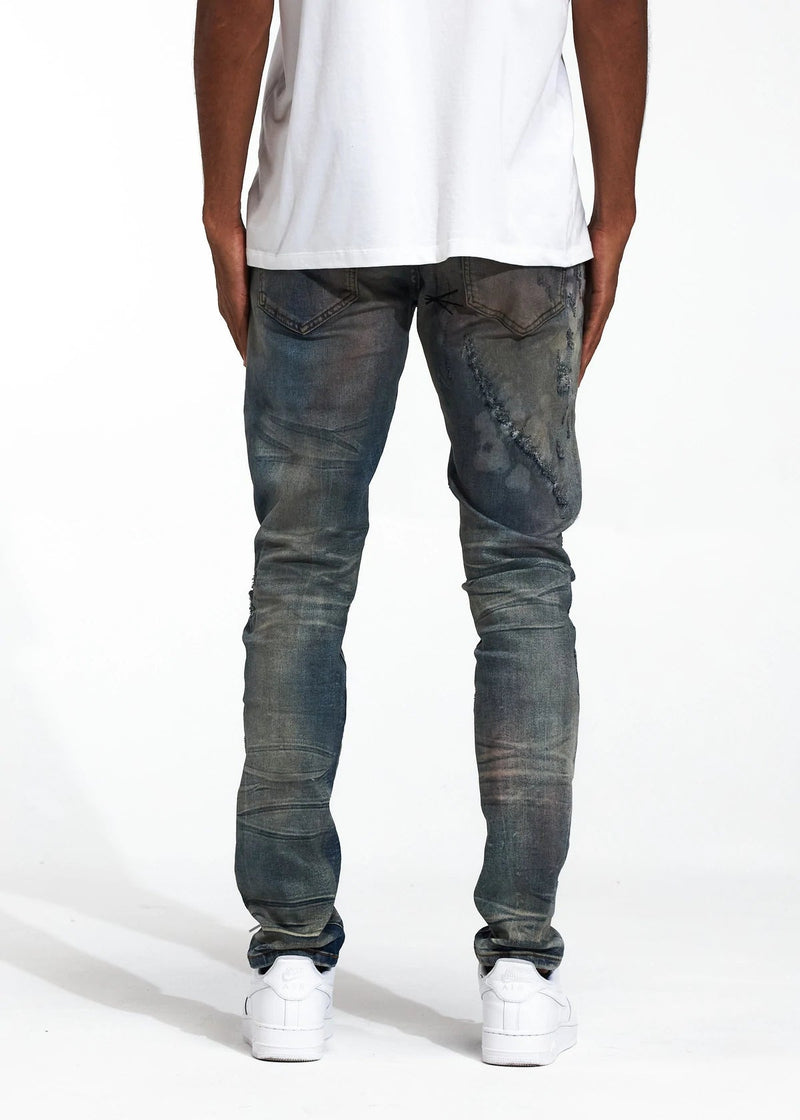 Crysp denim ( indigo sand Atlantic jean -105)