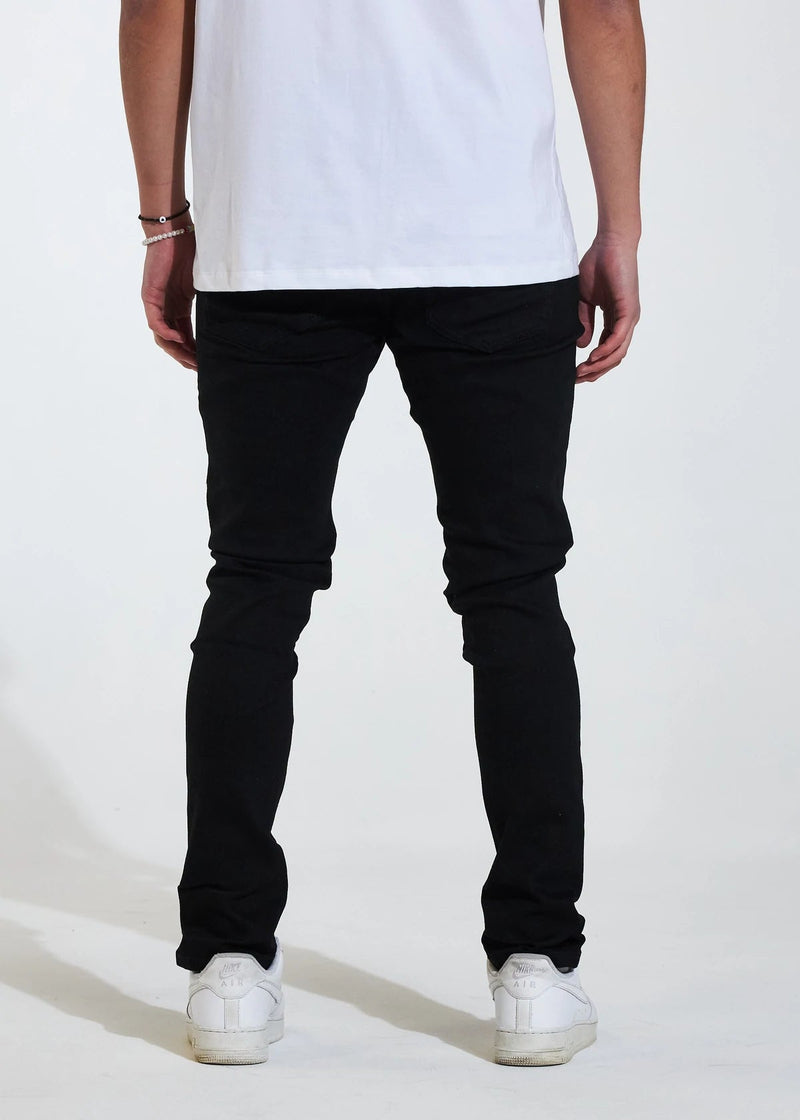 Crysp denim (jet black Atlantic jean -100)