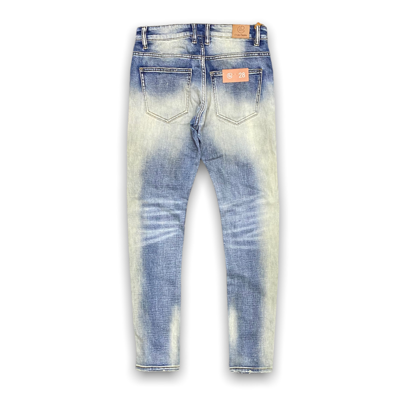 Crysp denim (light blue patch levy denim  jean -4)