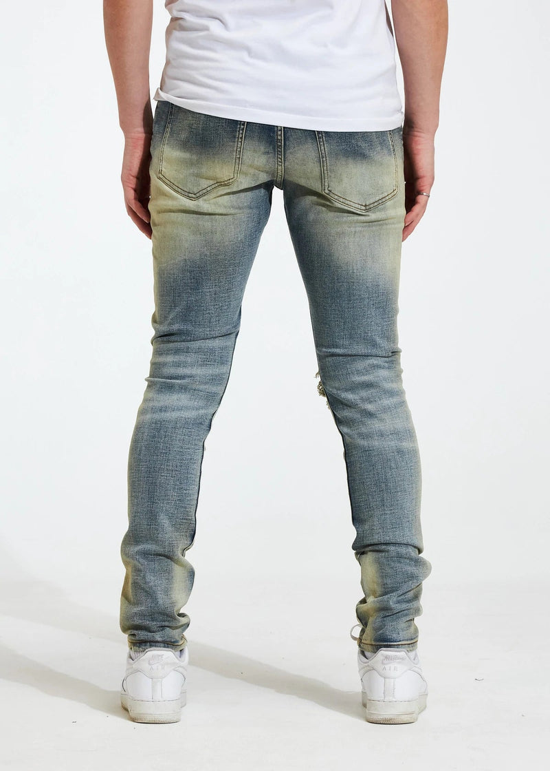 Crysp denim (light blue patch levy denim  jean -4)