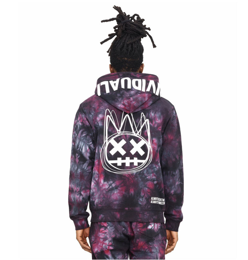 Cult of individuality (merlot the dye novelty zip hoodie)