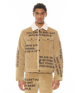 Cult of individuality (beige type denim jacket)
