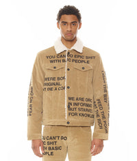 Cult of individuality (beige type denim jacket)