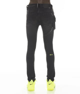 Cult of individuality (black "punk super skinny in gradient jean)