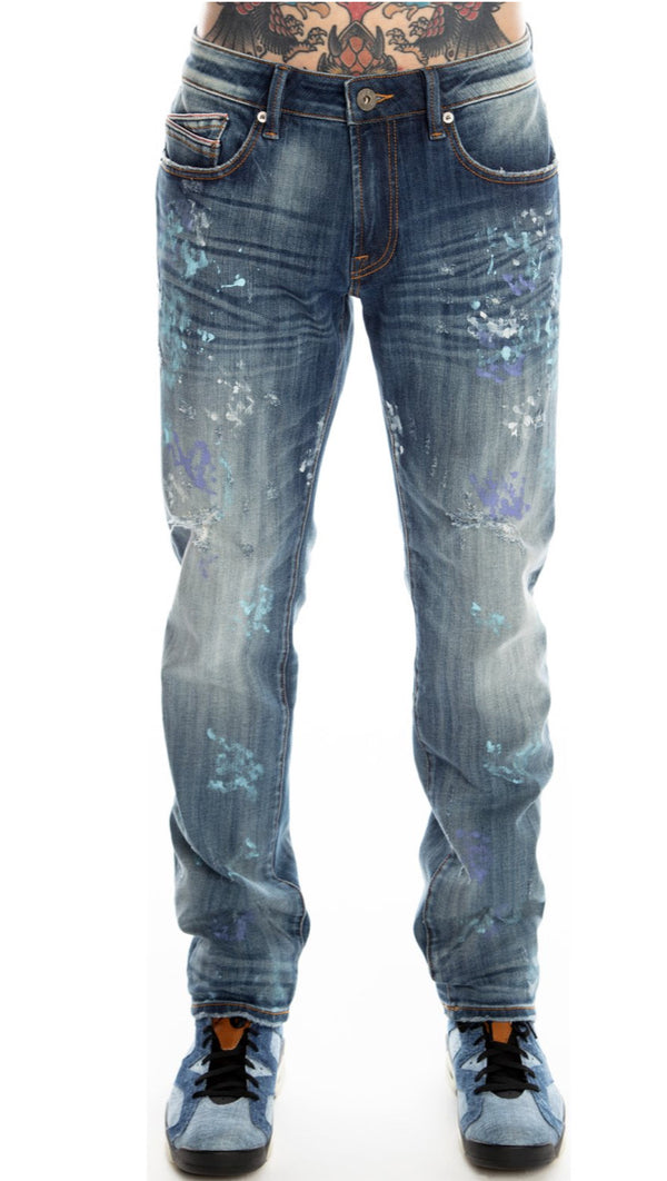 Cult of individuality (Blue/purple rocker Jeans)