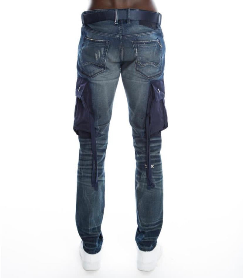 Cult of individuality (blue rocker cargo belt in SYNC jean)