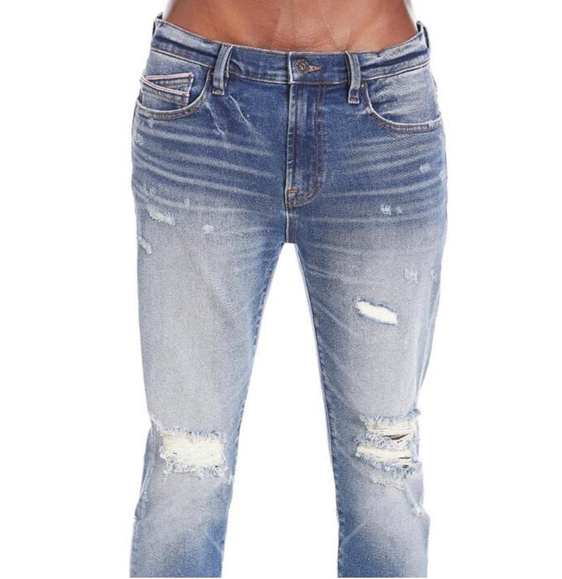 Cult of individuality (dark blue punk super skinny jean)