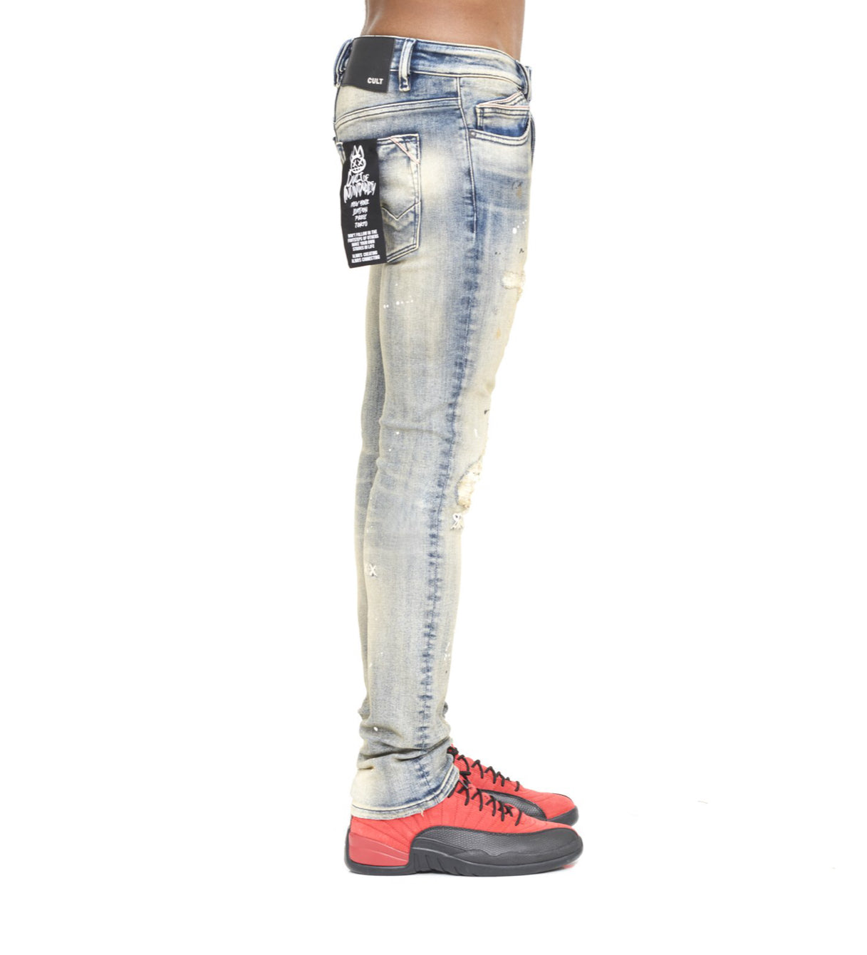 Cult of individuality (nimbus punk super skinny stretch jean)