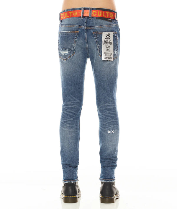 Cult of individuality (punk super skinny in nebula jean)