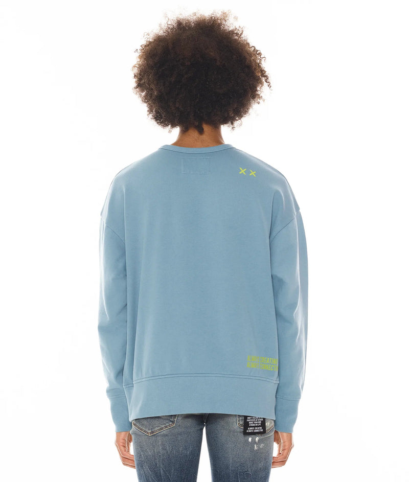 Cult of individuality (blue heaven crewneck t-shirt)