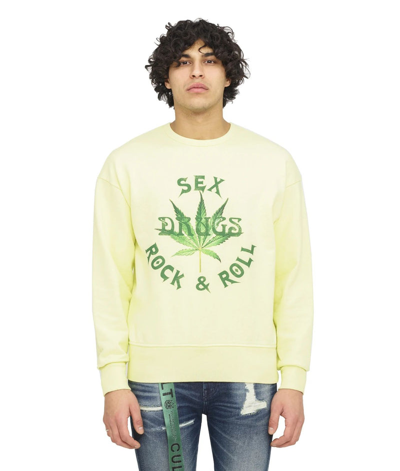 Cult of individuality (lemon “novelty crewneck fleece)