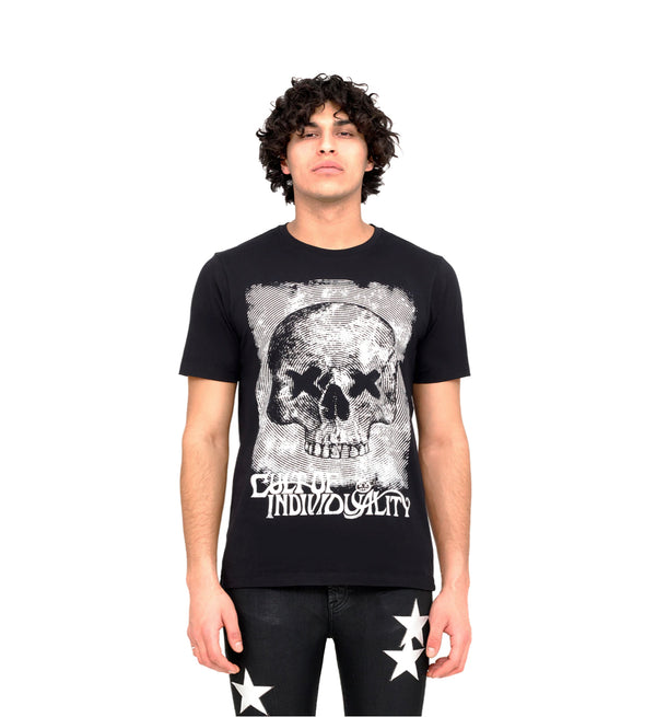 Cult of individuality (black “crewneck blur t-shirt)