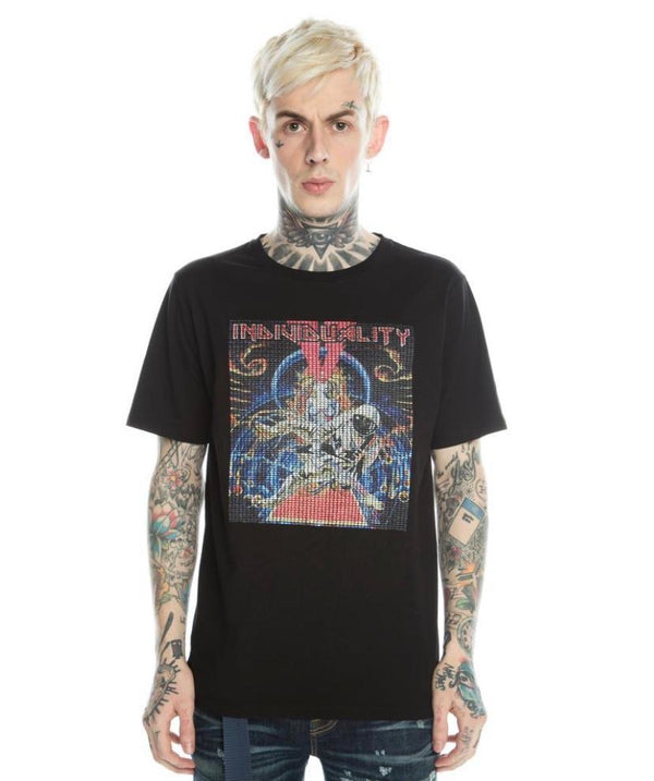 Cult of individuality (black "space jam crewneck t-shirt)