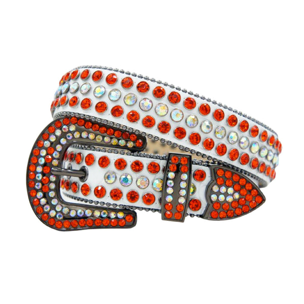 Dna premium belt (white /orange)