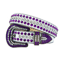 Dna premium Men's belt white/purple