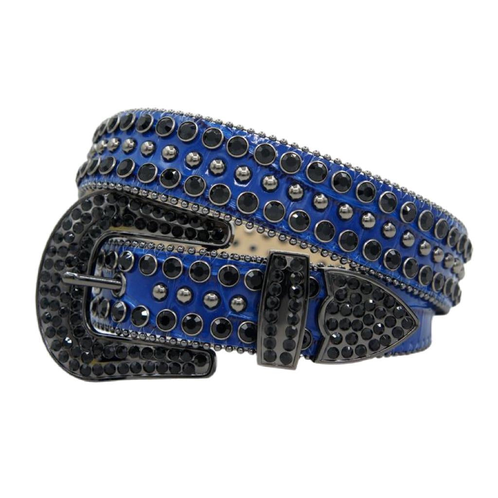 Dna premium Men's belt blue/black
