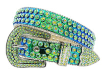 Dna premium Men's belt blue/green
