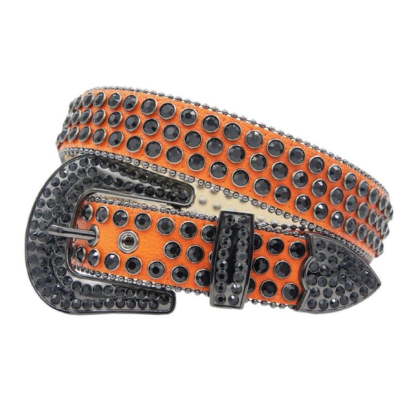 Leather Belts Dna Premium Studded Belt DNA PREMIUM Dna Belt Silver